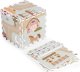 Ecotoys Duża mata piankowa EVA dla dzieci Farma 90,5x90,5 cm 21 el. ECOTOYS 3