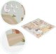 Ecotoys Duża mata piankowa EVA dla dzieci Farma 90,5x90,5 cm 21 el. ECOTOYS 4