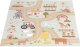 Ecotoys Duża mata piankowa EVA dla dzieci Farma 90,5x90,5 cm 21 el. ECOTOYS 5