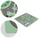 Ecotoys Duża mata piankowa EVA dla dzieci Miasto 90,5x90,5 cm 21 el. ECOTOYS 5