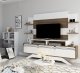 ASM Meble Sekcija Kalune Design Delpi, ruda/balta 1