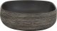 Umywalka vidaXL vidaXL Umywalka nablatowa, szaro-czarna, owalna, 59x40x14 cm 5