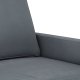 vidaXL vidaXL Sofa 3-osobowa, ciemnoszara, 180 cm, obita aksamitem 6