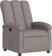 vidaXL vidaXL Elektryczny fotel rozkładany, kolor taupe, obity tkaniną 4