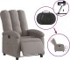 vidaXL vidaXL Elektryczny fotel rozkładany, kolor taupe, obity tkaniną 6