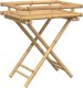 vidaXL Składany stolik ogrodowy z tacą, 60x40x68 cm, bambusowy 2
