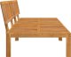 vidaXL Sofy ogrodowe z deseczek, 2 szt., lite drewno akacjowe 4
