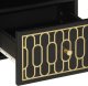 Listwa zasilająca vidaXL Szafka pod telewizor, 70x33x46 cm, lite drewno mango 7