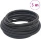 vidaXL vidaXL Hybrydowy wąż pneumatyczny, czarny, 0,6", 5 m, guma i PVC 1