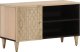 Listwa zasilająca vidaXL Szafka pod telewizor, 80x31x46 cm, lite drewno mango 1