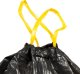 vidaXL vidaXL Worki na śmieci, ściągane taśmą, 250 szt., czarne, 35 L 6