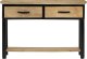 vidaXL Stolik konsolowy, 110x30x75 cm, surowe drewno mango 4