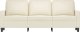 vidaXL Sofa 3-osobowa, kremowy, 180 cm, tapicerowana aksamitem 3