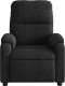 vidaXL Rozkładany fotel, czarny, obity mikrofibrą 5