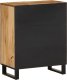 vidaXL Szafka, 60x34x75 cm, lite surowe drewno mango 5