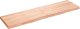 vidaXL vidaXL Półka, brązowa, 180x50x(2-6) cm, lakierowane lite drewno dębowe 1