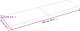 vidaXL vidaXL Półka, brązowa, 180x50x(2-6) cm, lakierowane lite drewno dębowe 8