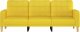 vidaXL Sofa 3-osobowa, jasnożółta, 180 cm, tapicerowana tkaniną 3