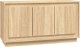 vidaXL Szafka, dąb sonoma, 102x35x55 cm, materiał drewnopochodny 2