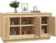 vidaXL Szafka, dąb sonoma, 102x35x55 cm, materiał drewnopochodny 4