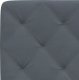 vidaXL Poduszka na wezgłowie, ciemnoszara, 140 cm, aksamitna 8