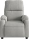 vidaXL Rozkładany fotel, jasnoszary, obity mikrofibrą 6
