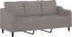 vidaXL Sofa 3-osobowa, kolor taupe, 180 cm, tapicerowana tkaniną 2