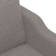 vidaXL Sofa 3-osobowa, kolor taupe, 180 cm, tapicerowana tkaniną 6