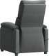 vidaXL Fotel z masażem, ciemnoszary, tkanina 6