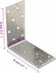 vidaXL Kątowniki, 40 szt., 2 mm, 80x40x80 mm, stal ocynkowana 6