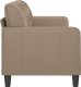 vidaXL 3-osobowa sofa, cappuccino, 180 cm, sztuczna skóra 4