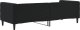 vidaXL vidaXL Sofa z funkcją spania, czarna, 80x200 cm, obita aksamitem 5