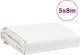 Plandeka vidaXL vidaXL Plandeka, biała, 5x8 m, 650 g/m 8