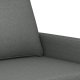 vidaXL vidaXL Sofa 2-osobowa, ciemnoszara, 140 cm, tapicerowana tkaniną 6