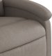vidaXL vidaXL Fotel rozkładany, kolor taupe, obity tkaniną 8