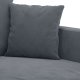 vidaXL vidaXL Sofa 2-osobowa, ciemnoszary, 140 cm, tapicerowana aksamitem 6