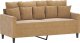 vidaXL vidaXL Sofa 2-osobowa, brązowa, 140 cm, tapicerowana aksamitem 2