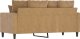 vidaXL vidaXL Sofa 2-osobowa, brązowa, 140 cm, tapicerowana aksamitem 5