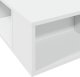 vidaXL vidaXL Rama łóżka, biała, 90x190 cm, materiał drewnopochodny 7