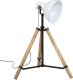 vidaXL vidaXL Lampa stojąca, 25 W, biała, 75x75x90-150 cm, E27 5