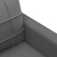 vidaXL vidaXL Sofa 2-osobowa, ciemnoszara, 140 cm, tapicerowana tkaniną 6