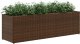 vidaXL vidaXL Donica ogrodowa z 3 wkładami, brązowa, 105x30x32 cm 3