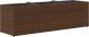 vidaXL vidaXL Donica ogrodowa z 3 wkładami, brązowa, 105x30x32 cm 6