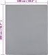 vidaXL vidaXL Prześcieradła, 2 szt., szare, 100x200 cm, dżersej bawełniany 4