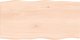 vidaXL vidaXL Blat stołu, 80x40x2 cm, surowy, lity dąb z naturalną krawędzią 2