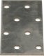 vidaXL vidaXL Płytki perforowane, 60 szt., 2 mm, 80x40 mm, stal ocynkowana 2