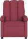 vidaXL vidaXL Fotel rozkładany, winna czerwień, obity tkaniną 3