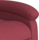 vidaXL vidaXL Fotel rozkładany, winna czerwień, obity tkaniną 8