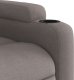 vidaXL vidaXL Fotel rozkładany, kolor taupe, obity tkaniną 8