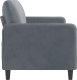 vidaXL vidaXL Sofa 3-osobowa, ciemnoszara, 180 cm, obita aksamitem 4